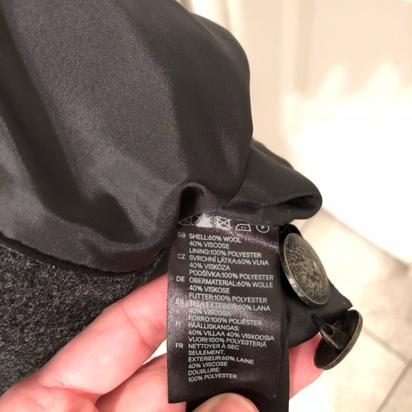 H&M wool military coat - Picture 6 of 7